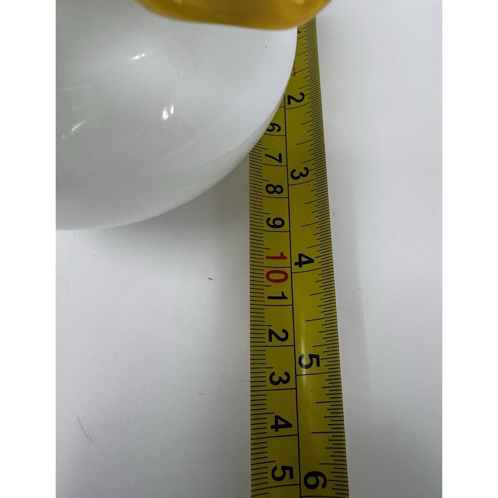 Fenton Gold Crest Glass Vase with Amber Ruffled Rim, 5 in Tall  Vintage - Picture 2 of 11